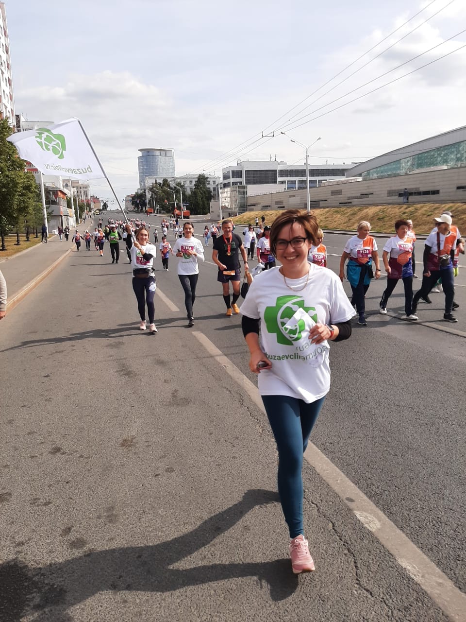 4 September 2022 saw the 8th Ufa International Marathon. The team of amateur athletes from the V.S. Buzaev International Medical Centre 