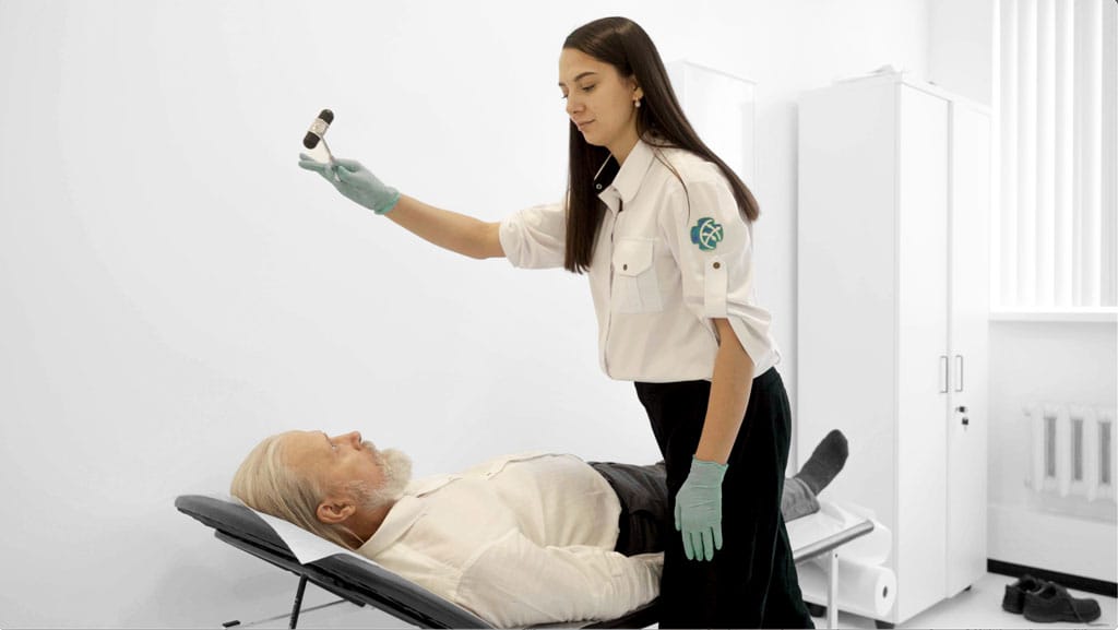 neurologist-examination-2-sm | VS Buzaev International MRgFUS Medical Treatment Centre Treatment of Patients with Parkinson's Disease